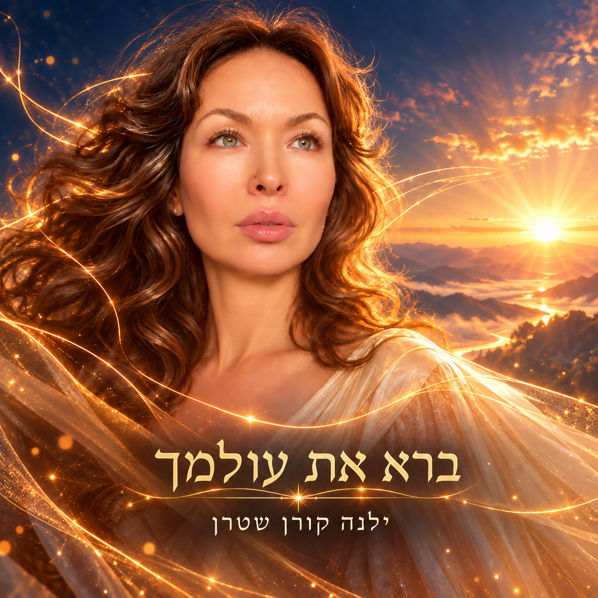 עטיפת השיר ״ברא את עולמך״ מאת ילנה קורן שטרן