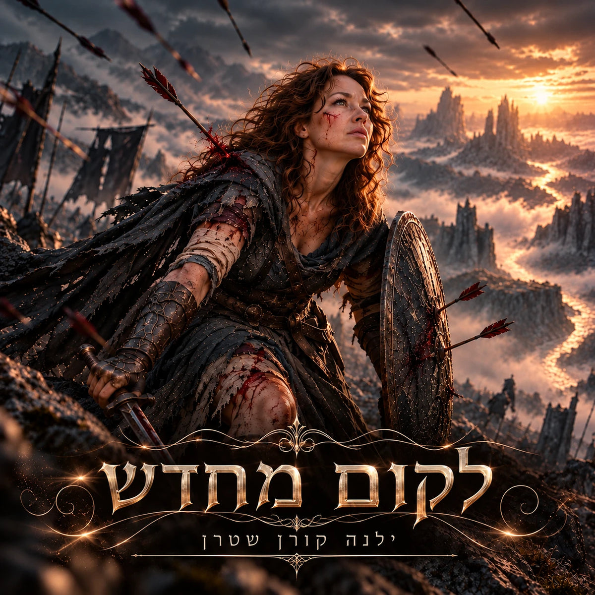 עטיפת השיר ״לקום מחדש״ מאת ילנה קורן שטרן