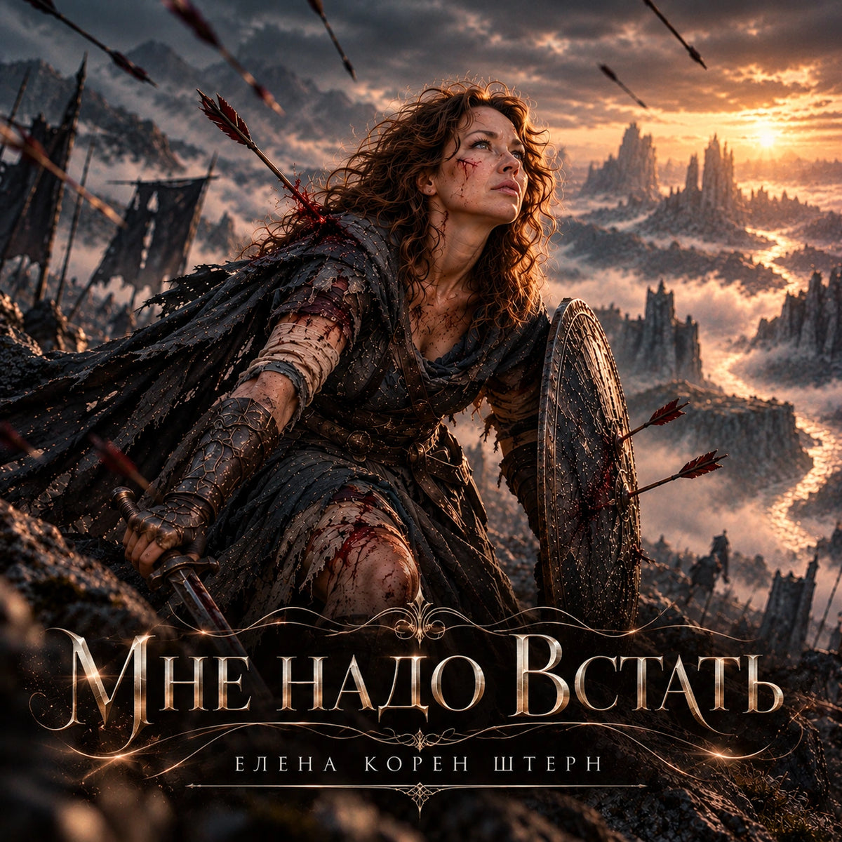 Обложка песни «Мне надо встать» Елены Корен-Штерн

